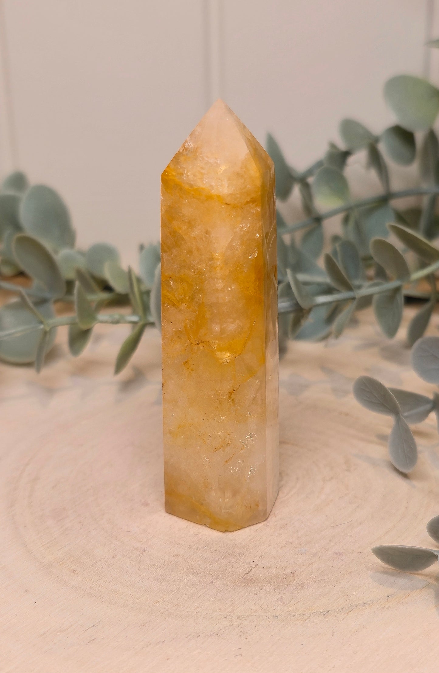 Pointe en Quartz guérisseur (Golden Healer)