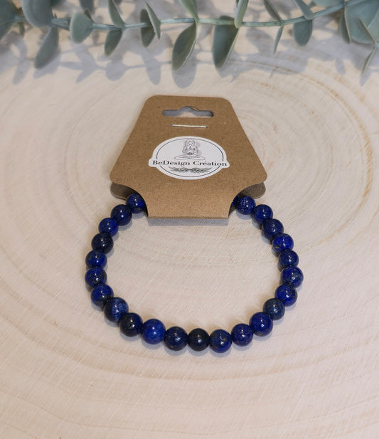 Bracelet Lapis Lazuli 6mm