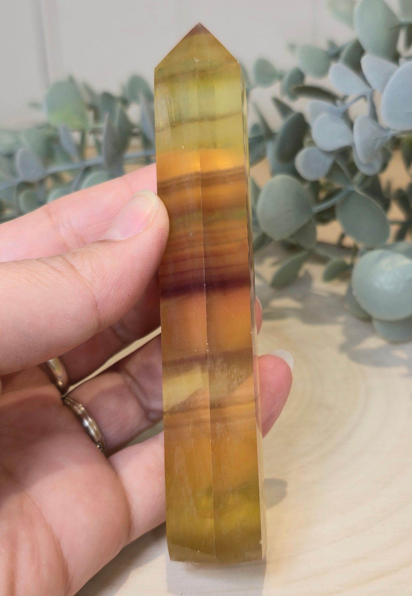 Pointe Fluorite jaune