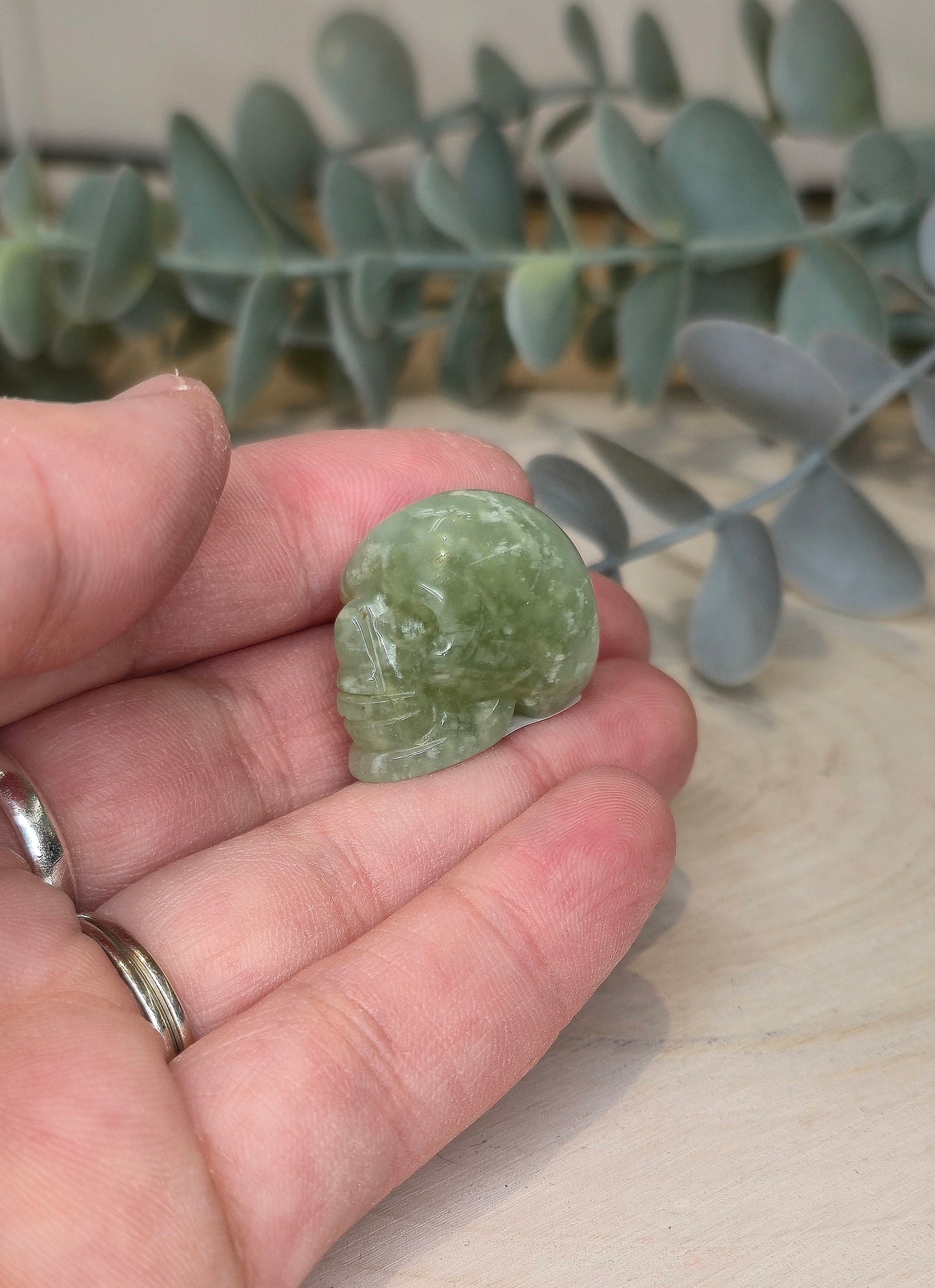 Mini Crâne en New Jade