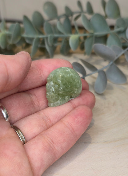 Mini Crâne en New Jade
