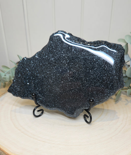 Tranche de Specularite Hématite Ore du Michigan