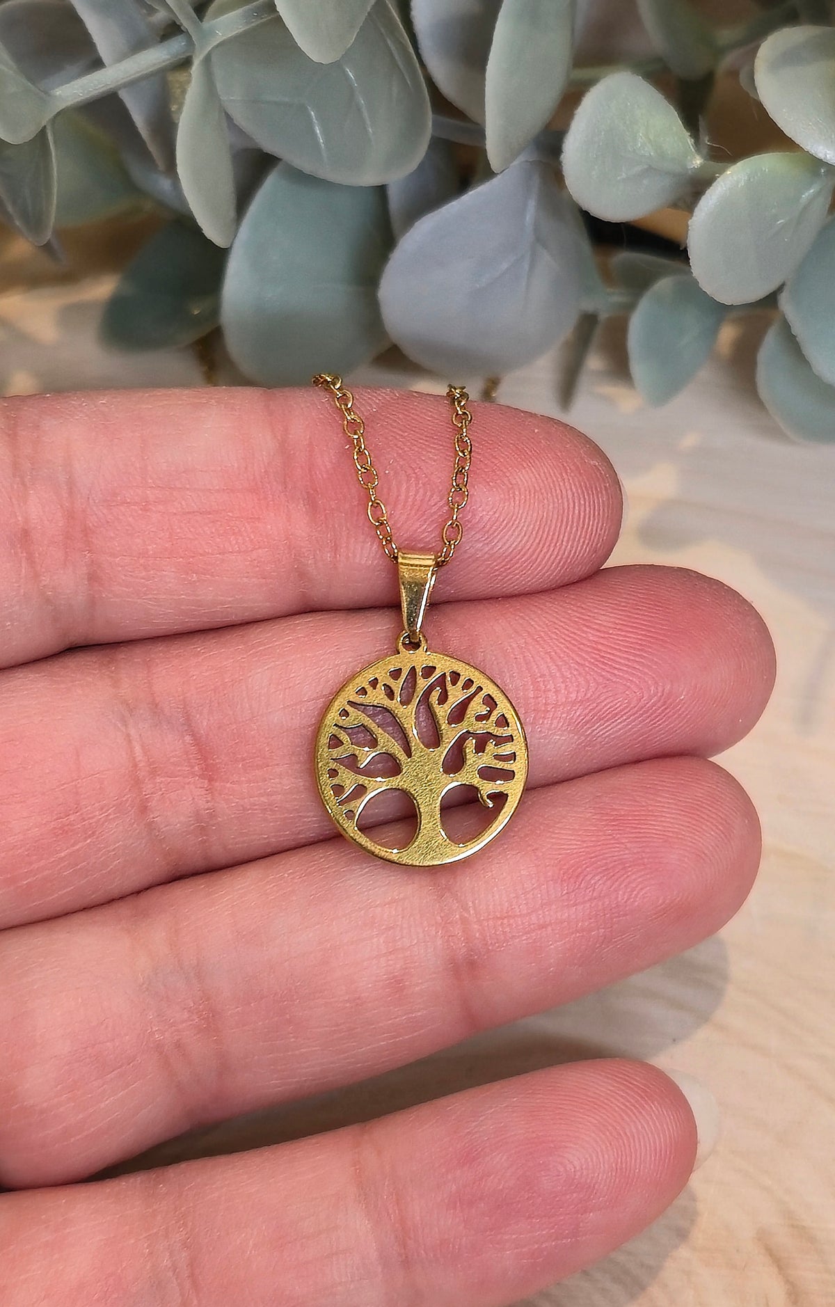Collier Arbre de vie gold