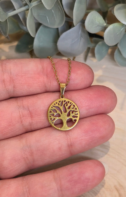 Collier Arbre de vie gold