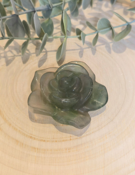 Fleur en Fluorite