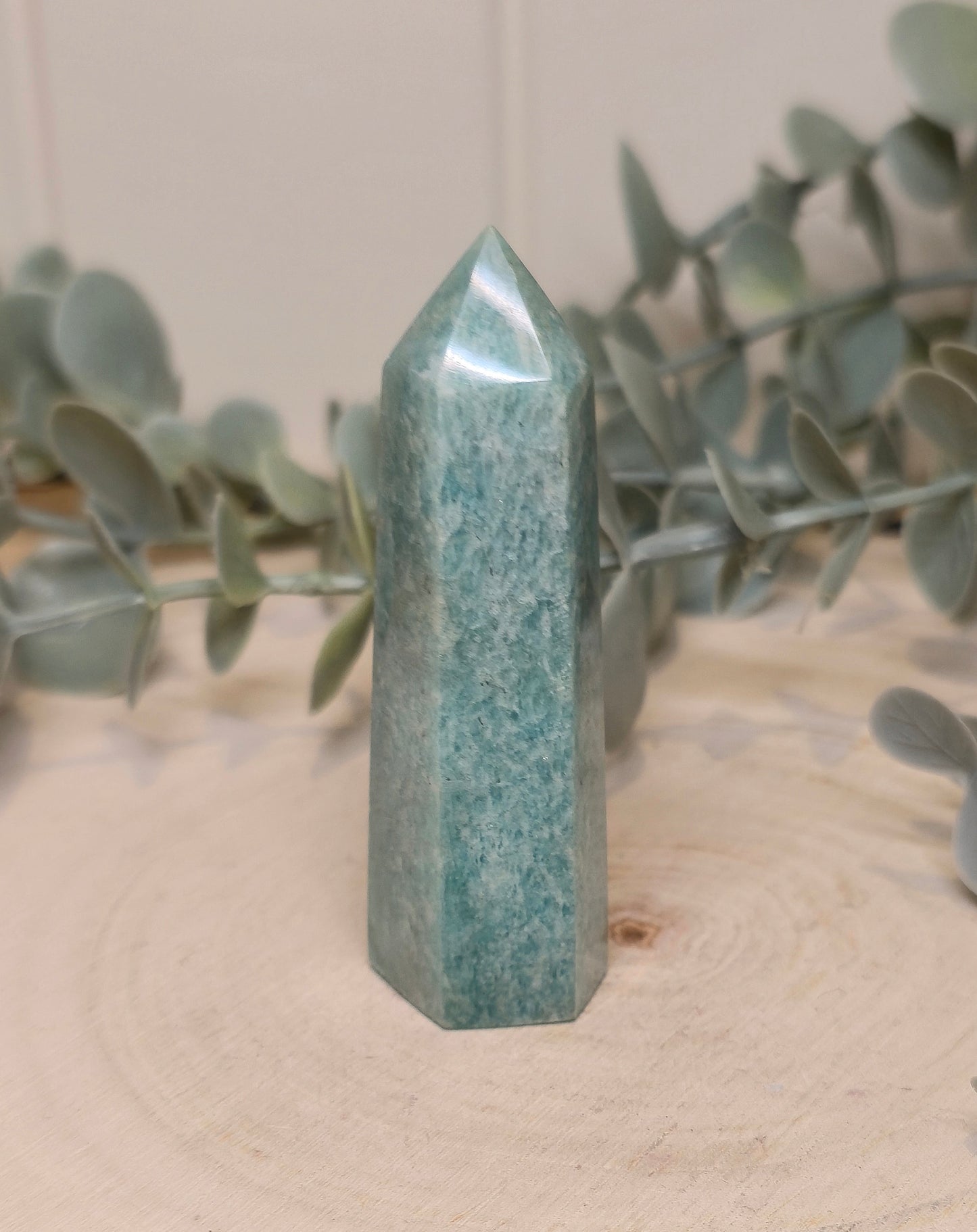 Pointe en Amazonite