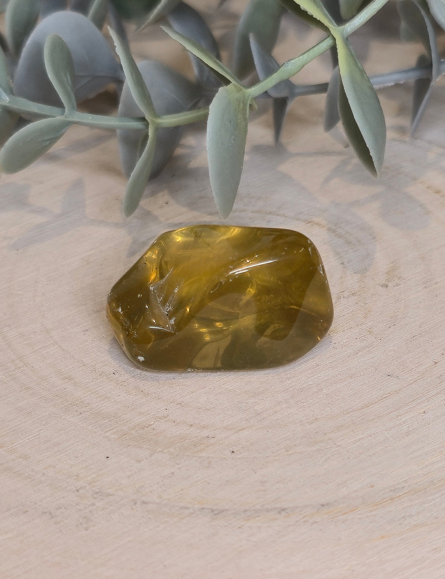 Citrine naturelle du Brésil grade extra barattée
