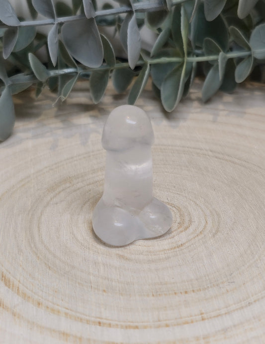 Pénis en Quartz clair