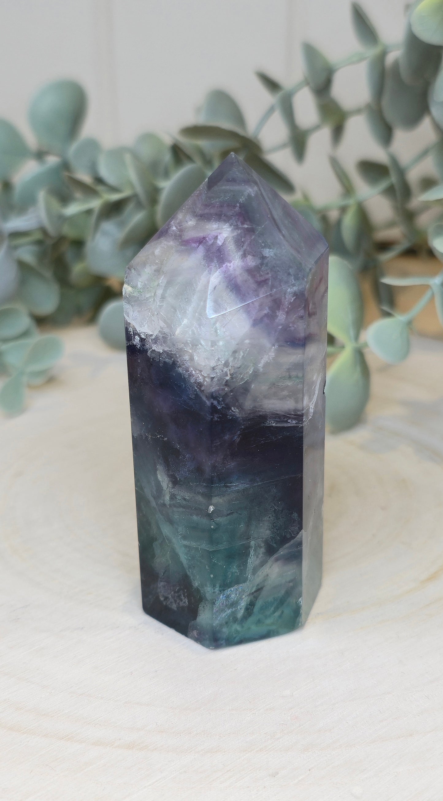 Pointe en Fluorite AA