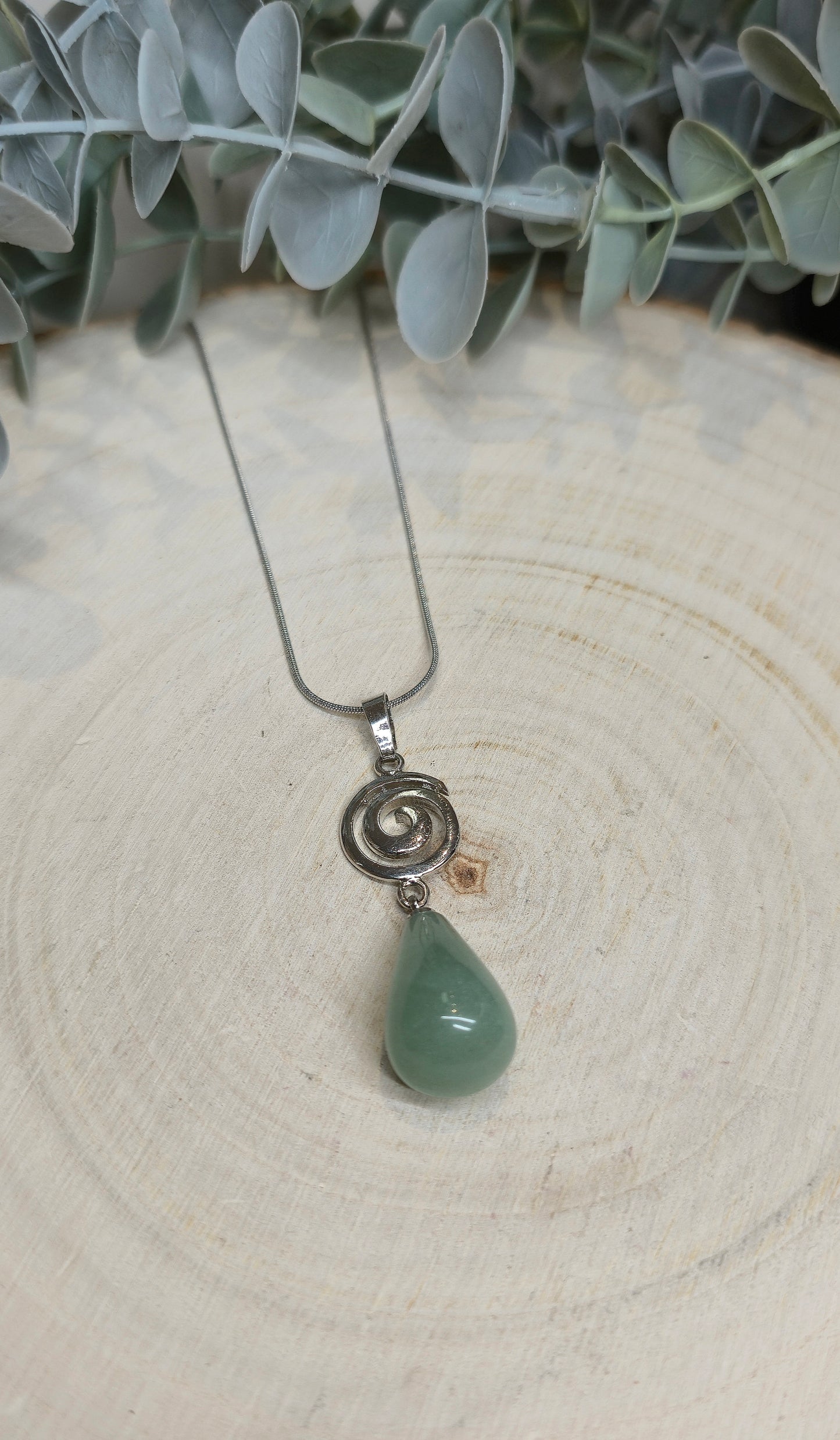 Collier Aventurine verte