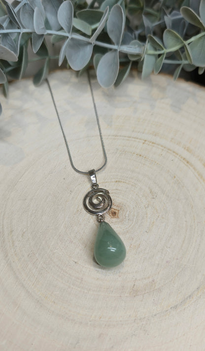 Collier Aventurine verte