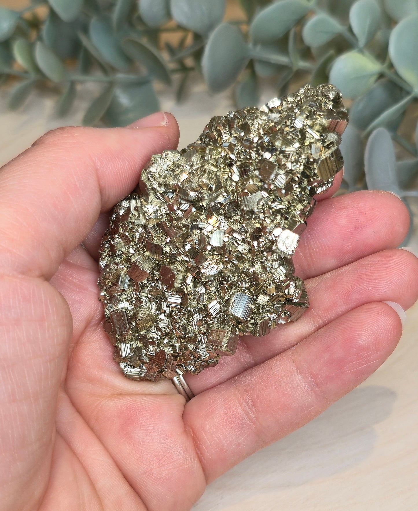 Pyrite brute du Pérou