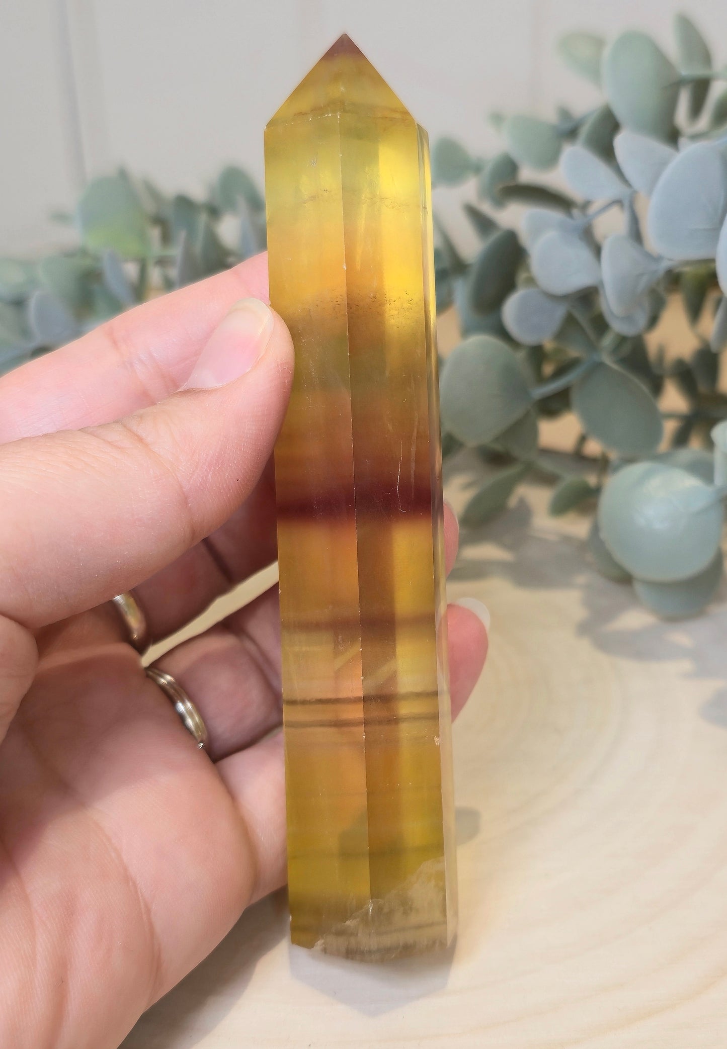 Pointe Fluorite jaune