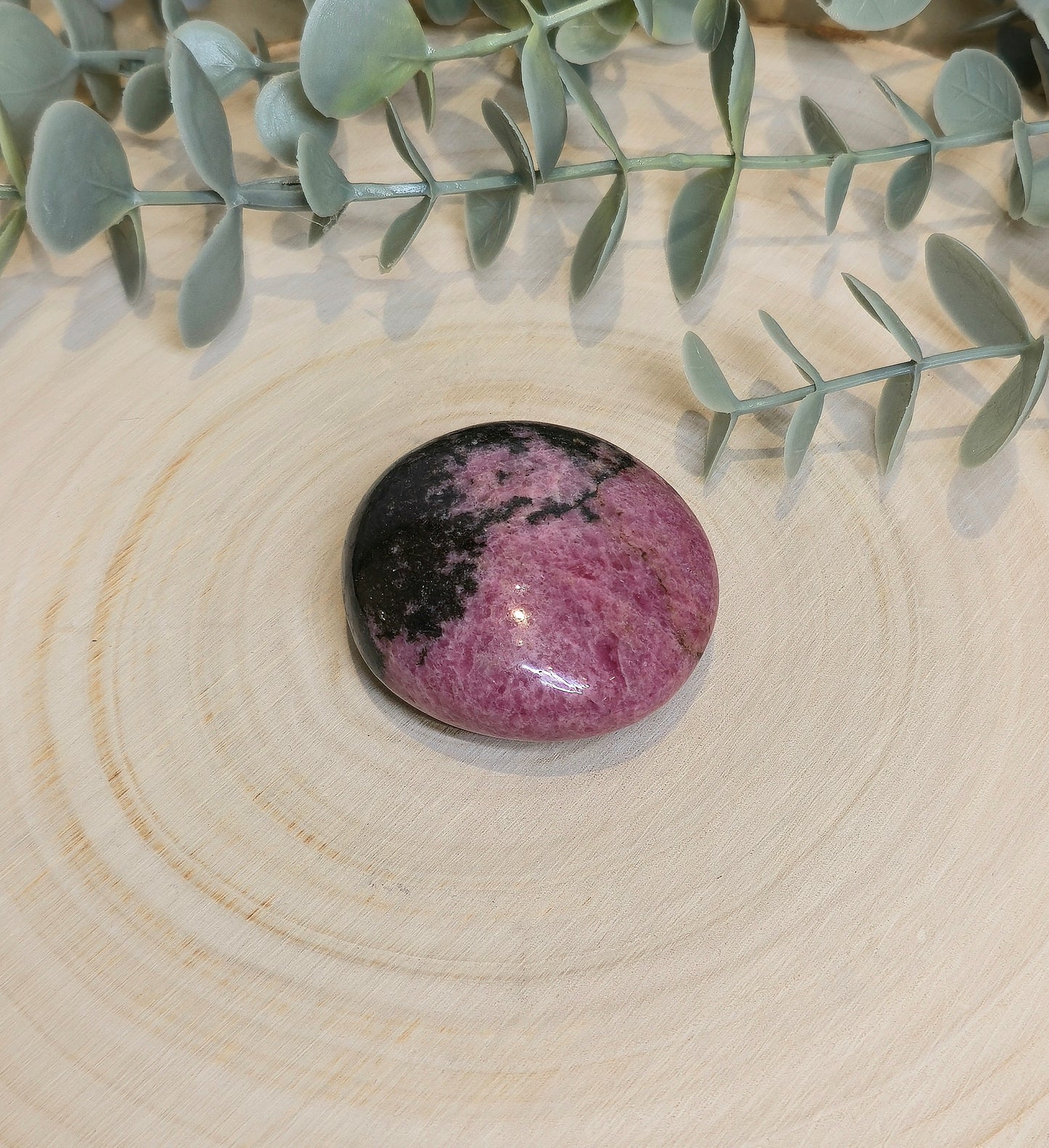 Pierre de paume Rhodonite