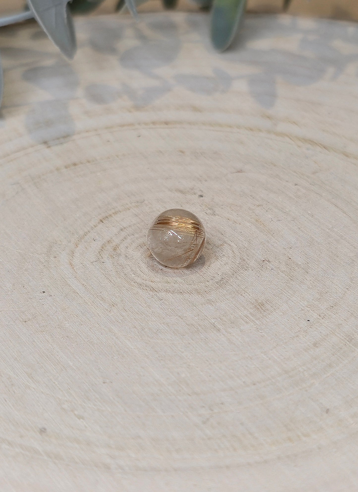 Sphère Quartz rutilé