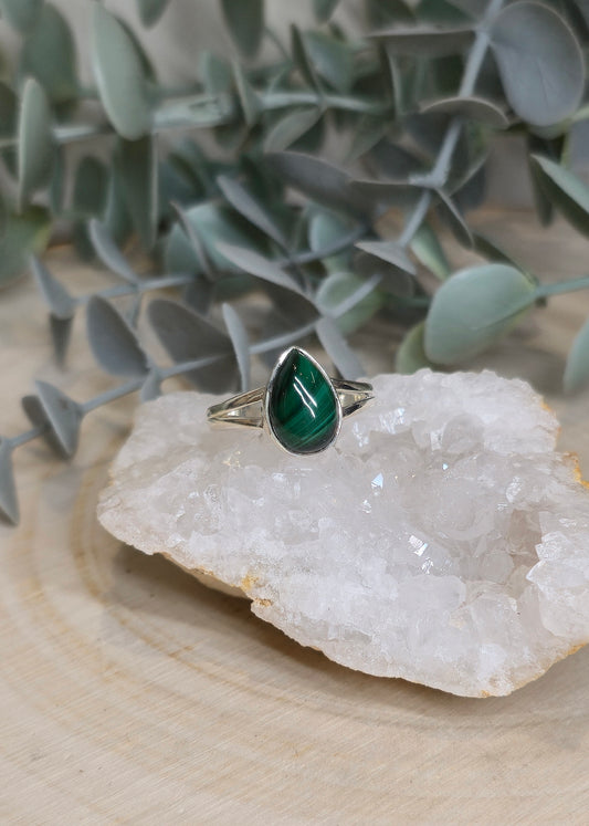 Bague Malachite