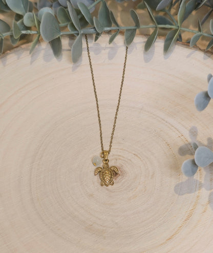 Collier Tortue de mer gold