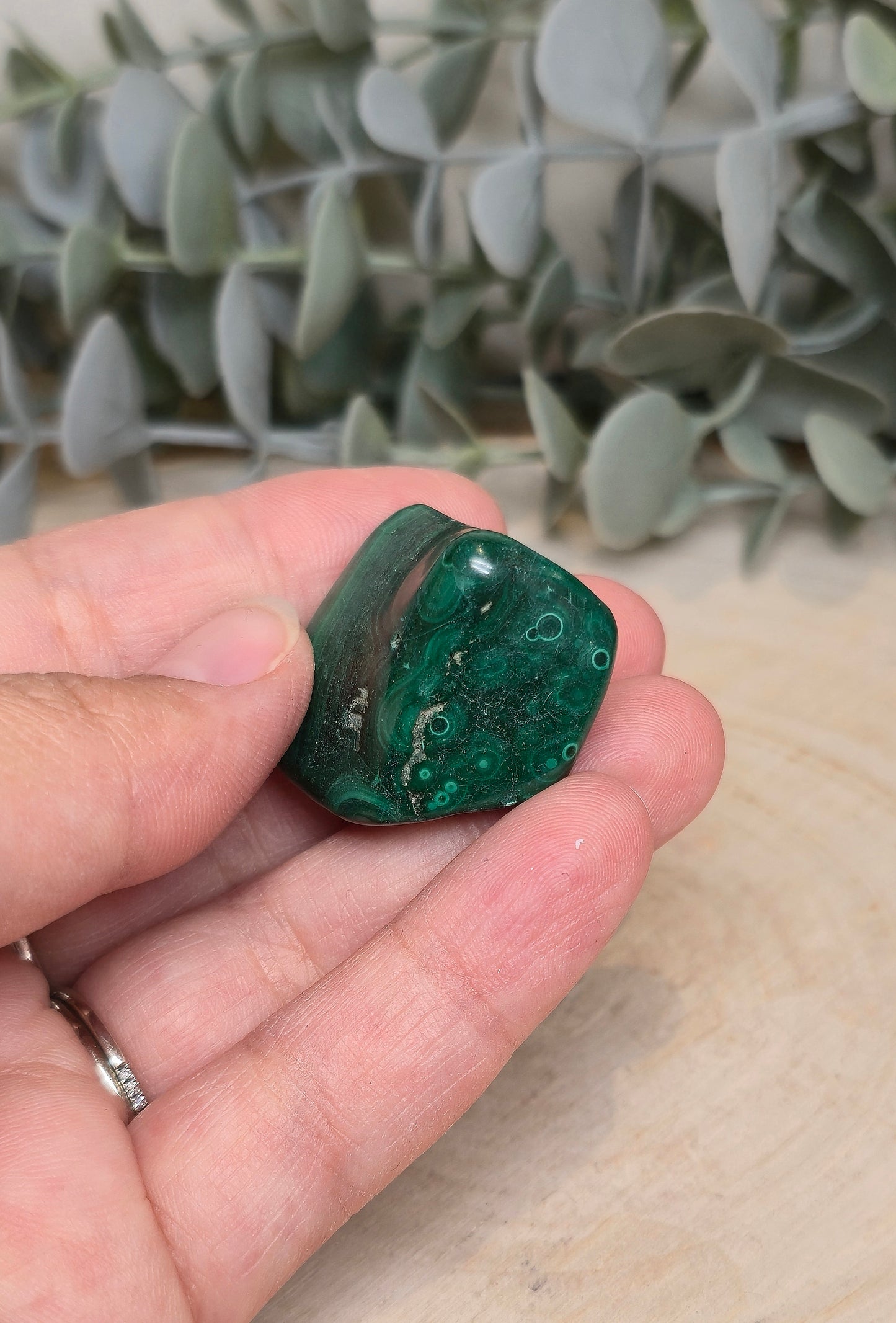 Freeform Malachite
