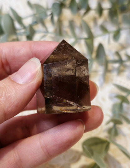 Pointe en Quartz Fumé