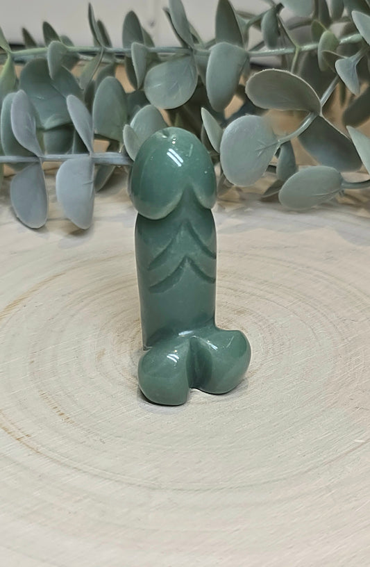 Pénis en Aventurine verte