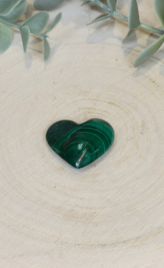 Coeur en Malachite