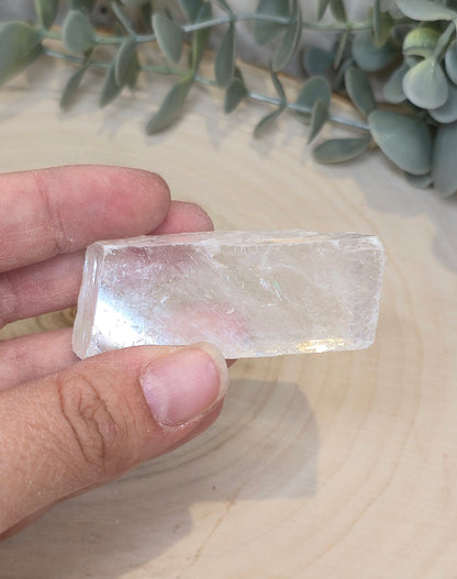 Cube de Calcite optique claire