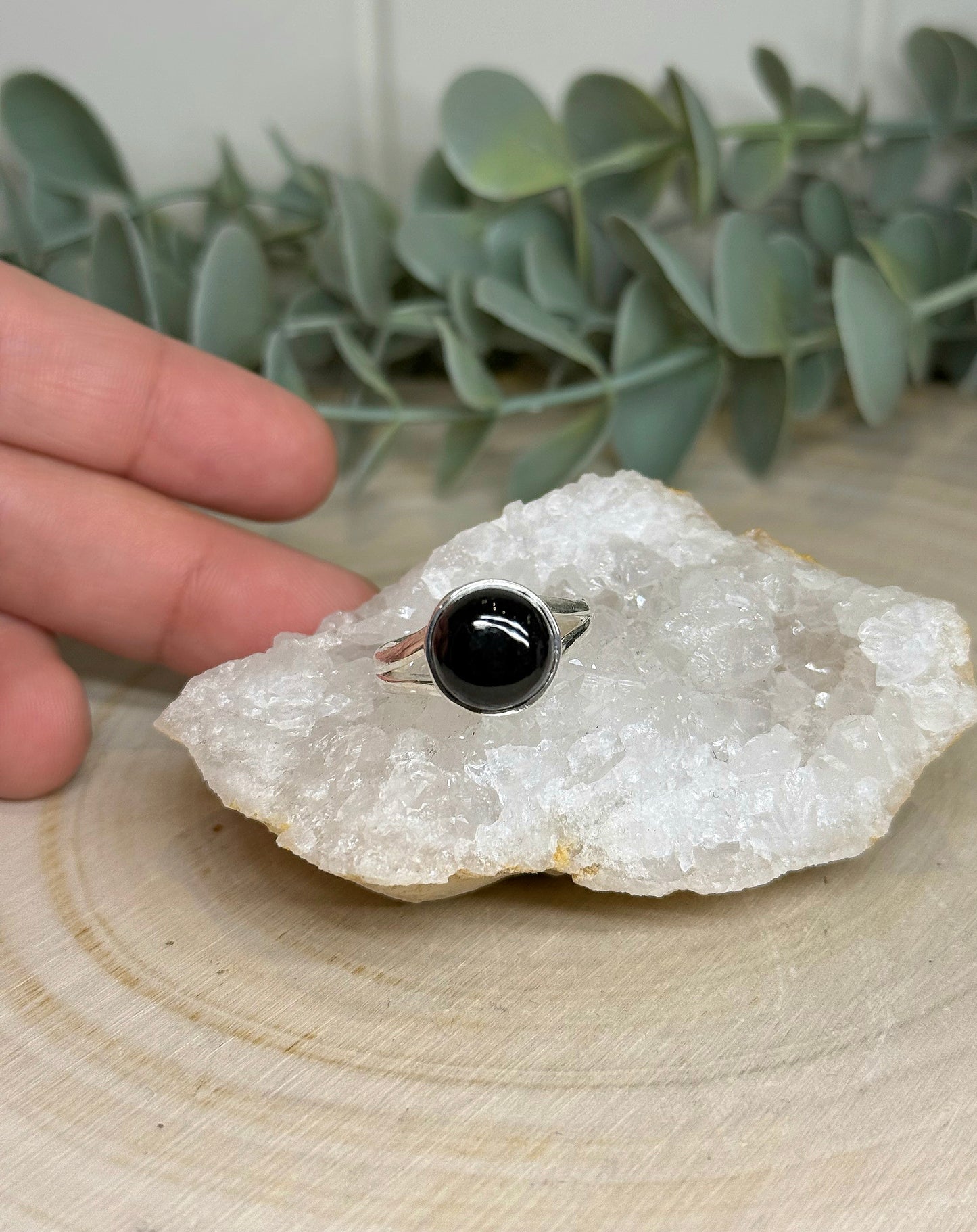 Bague ronde Tourmaline