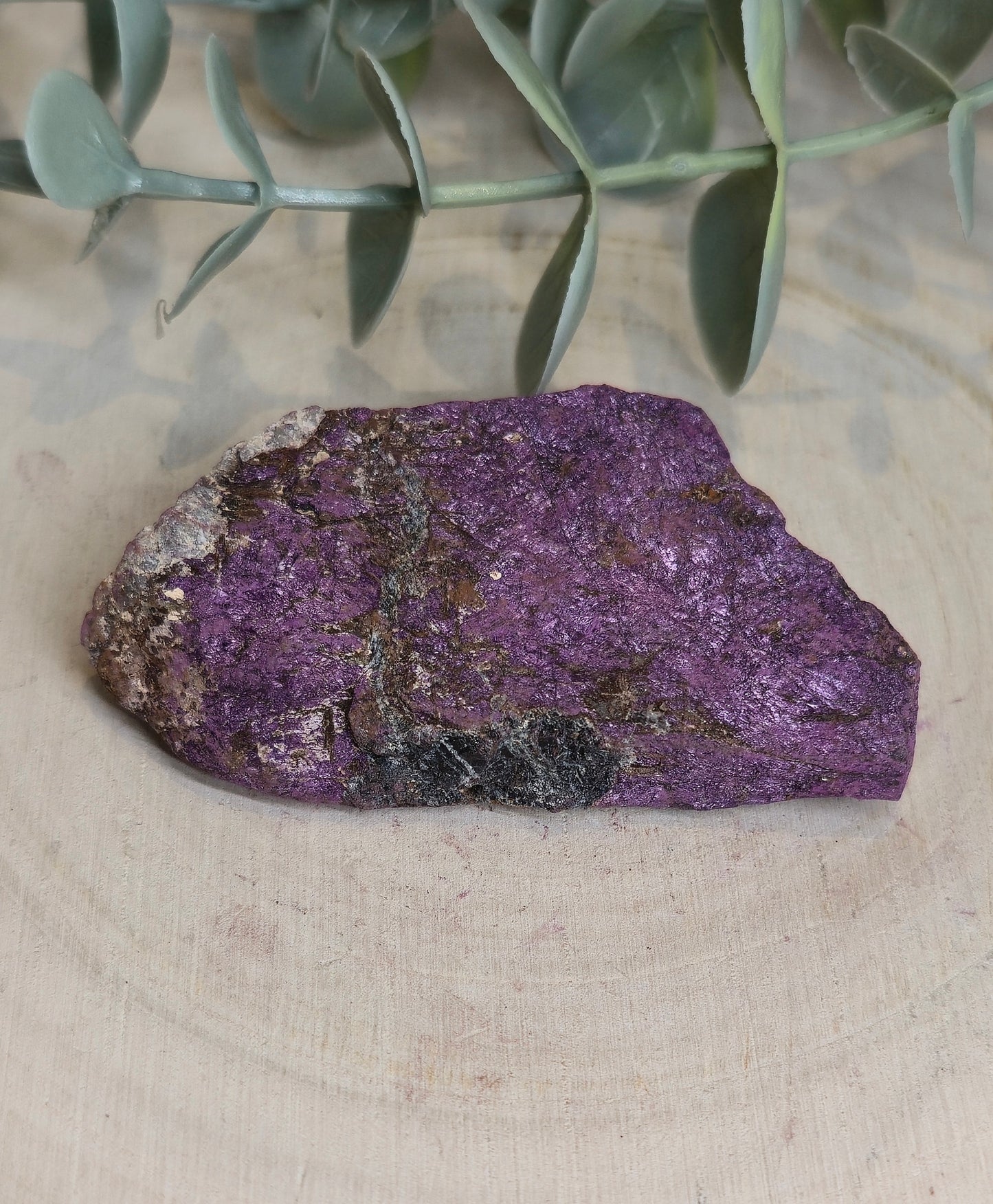Purpurite brute du Brésil
