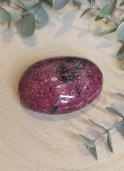 Pierre de paume Rhodonite