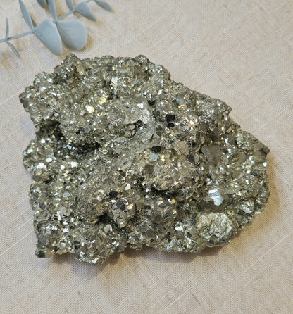 Pyrite brute du Pérou