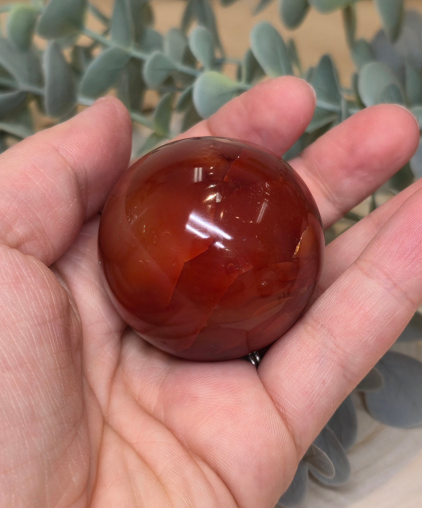 Sphère en Cornaline de Madagascar