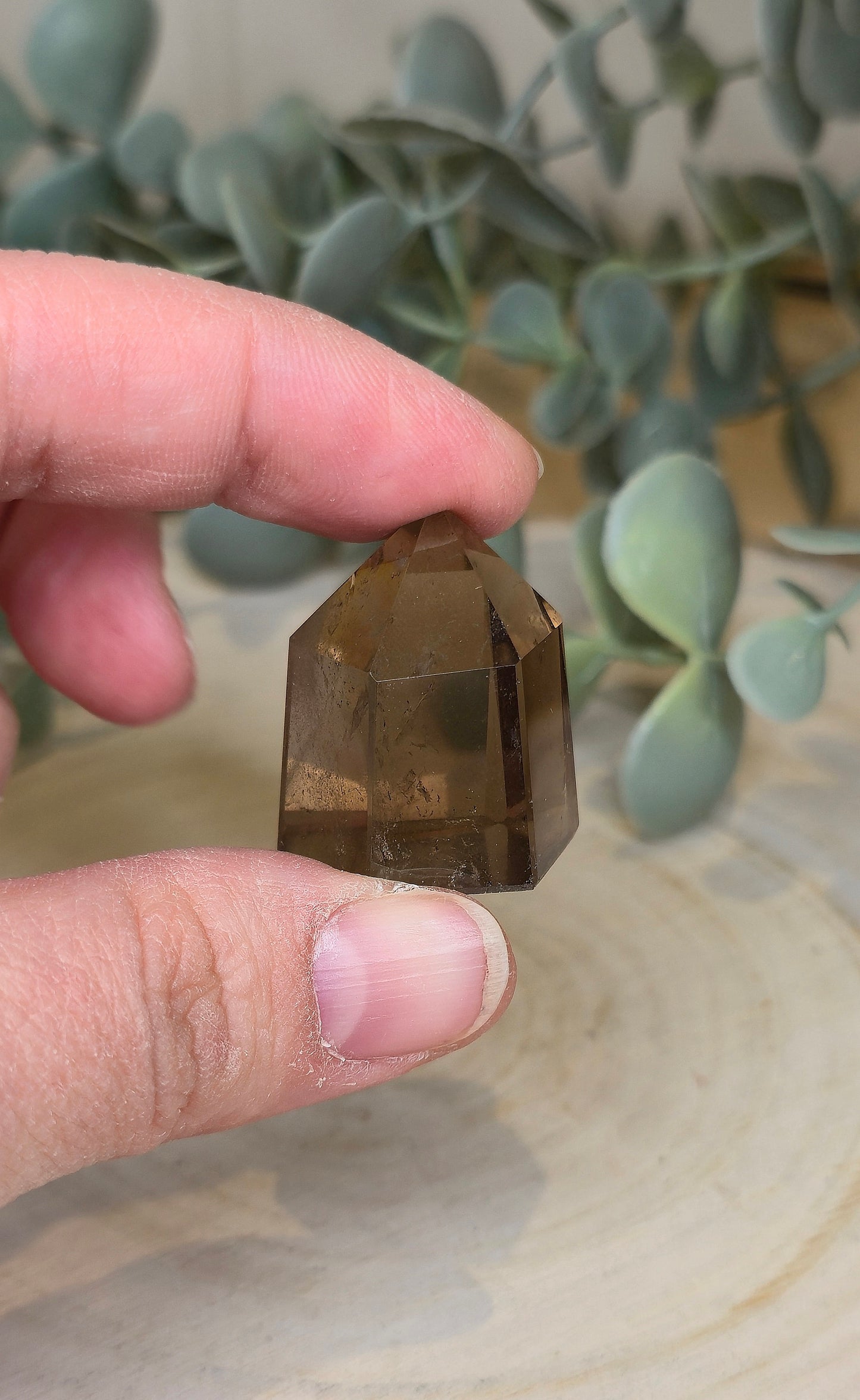 Pointe en Quartz fumé