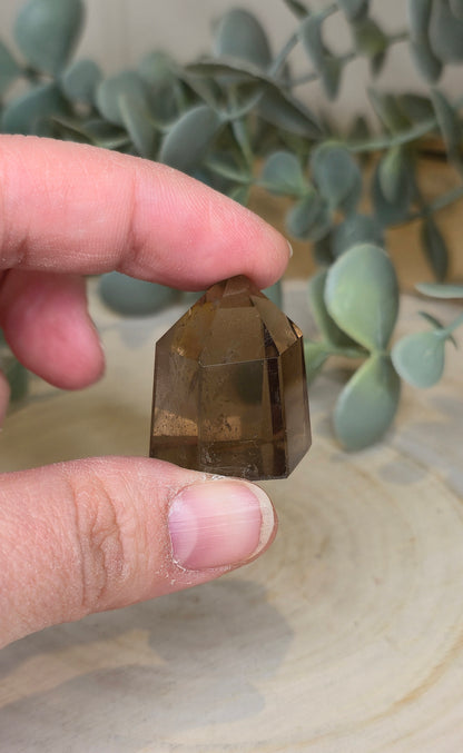 Pointe en Quartz fumé