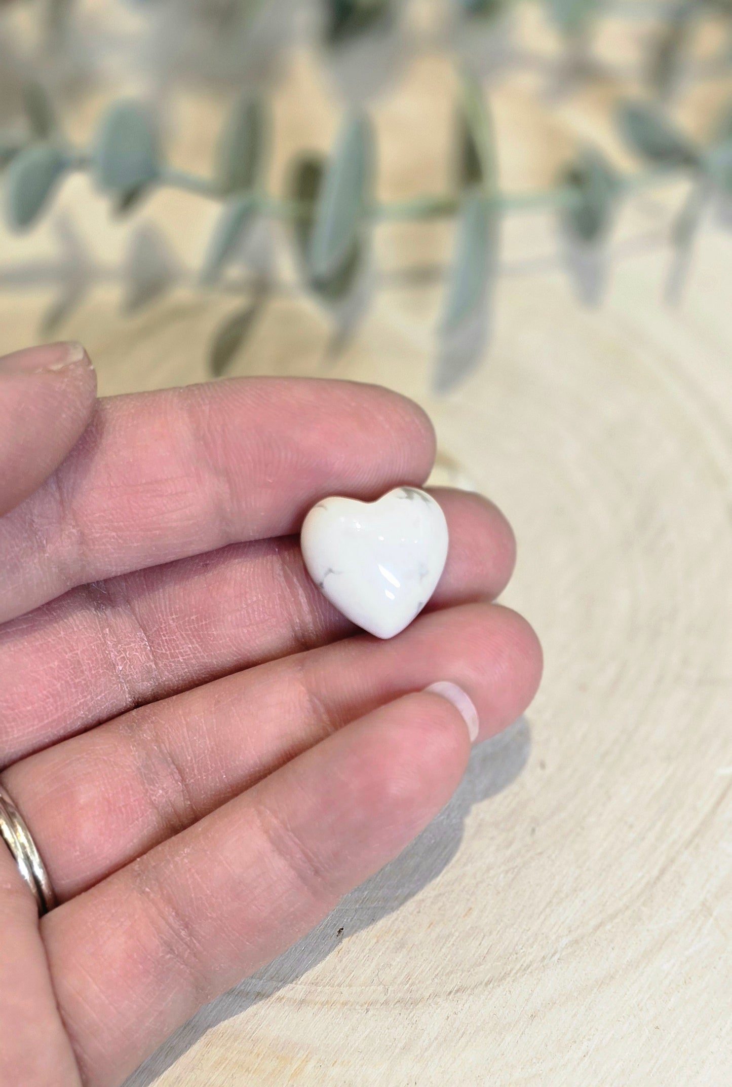 Mini Coeur en Howlite