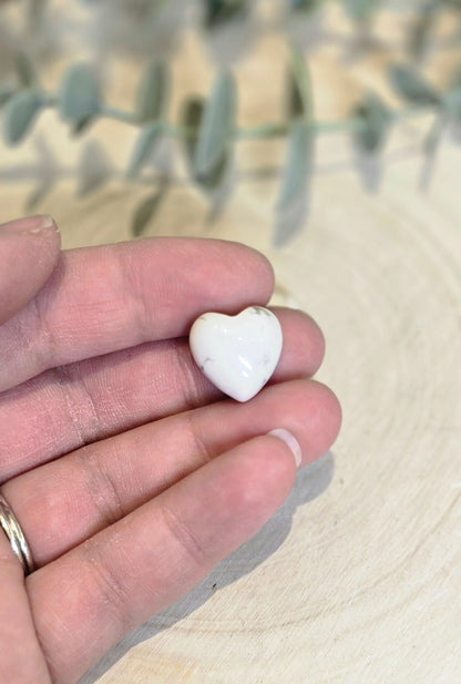 Mini Coeur en Howlite