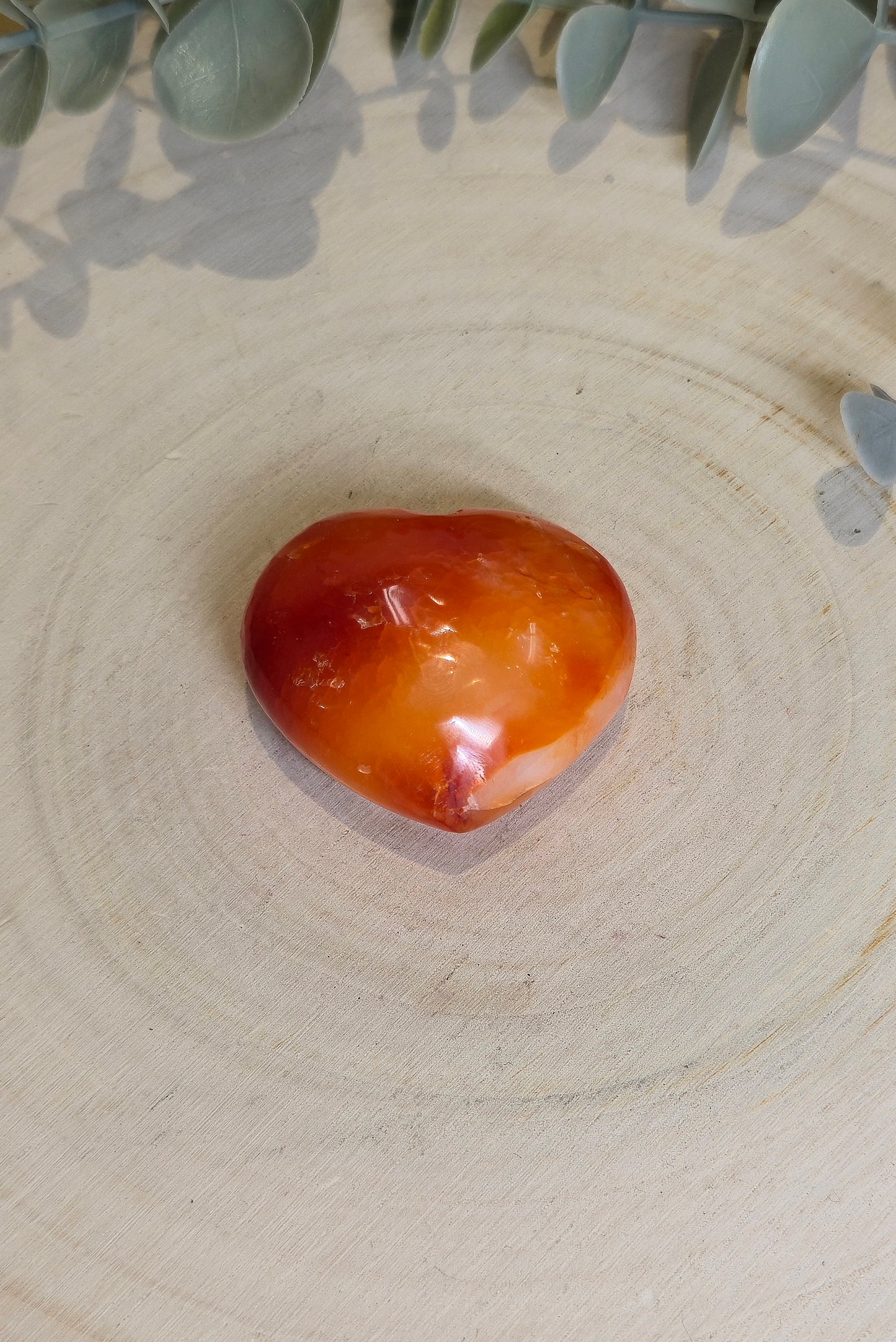 Coeur en Cornaline