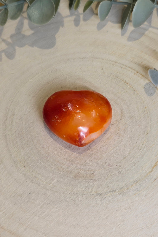 Coeur en Cornaline