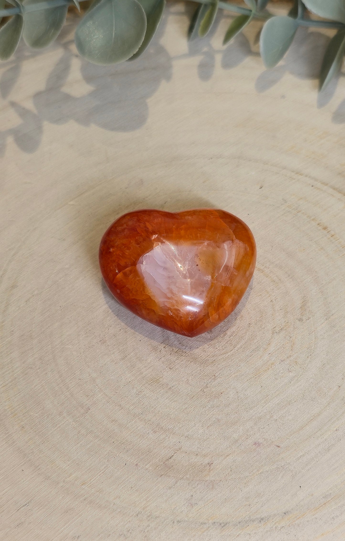Coeur en Cornaline