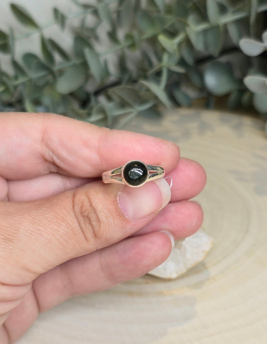 Bague Black Star (Sapphire noir étoilé)
