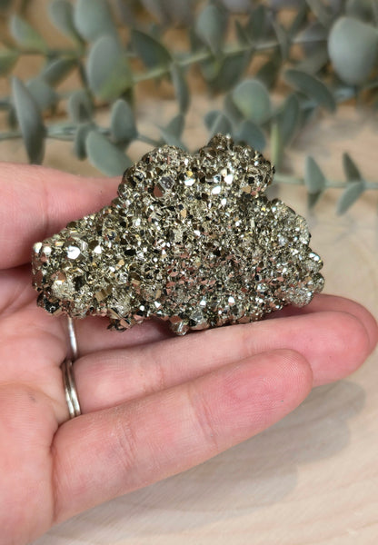 Pyrite brute du Pérou