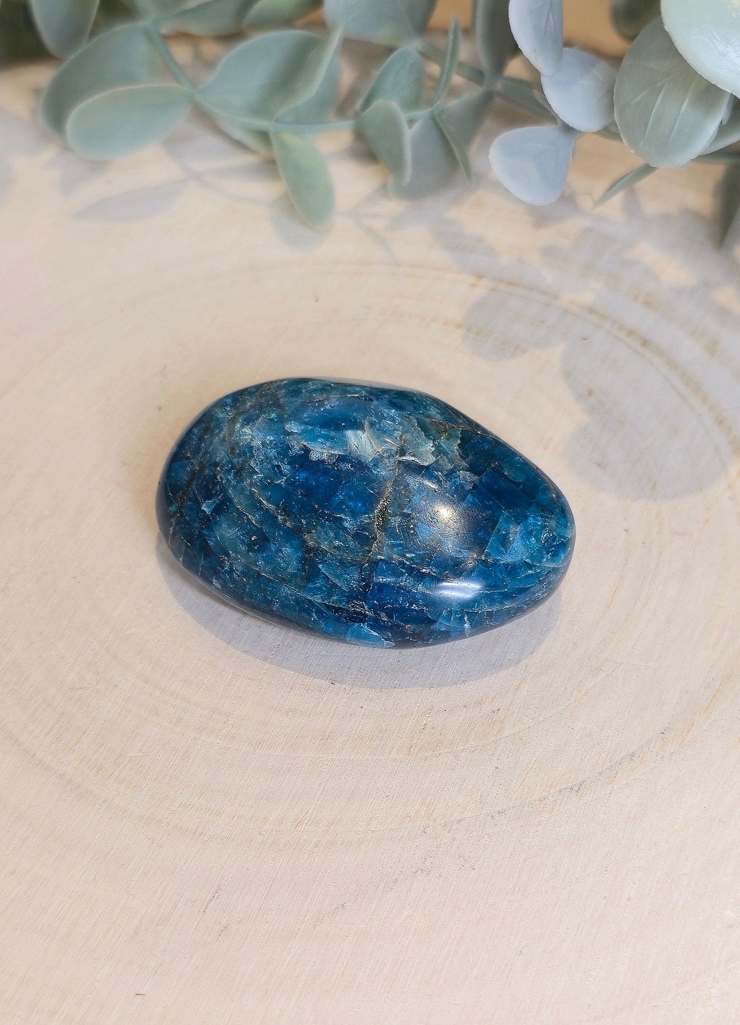 Pierre de paume en Apatite
