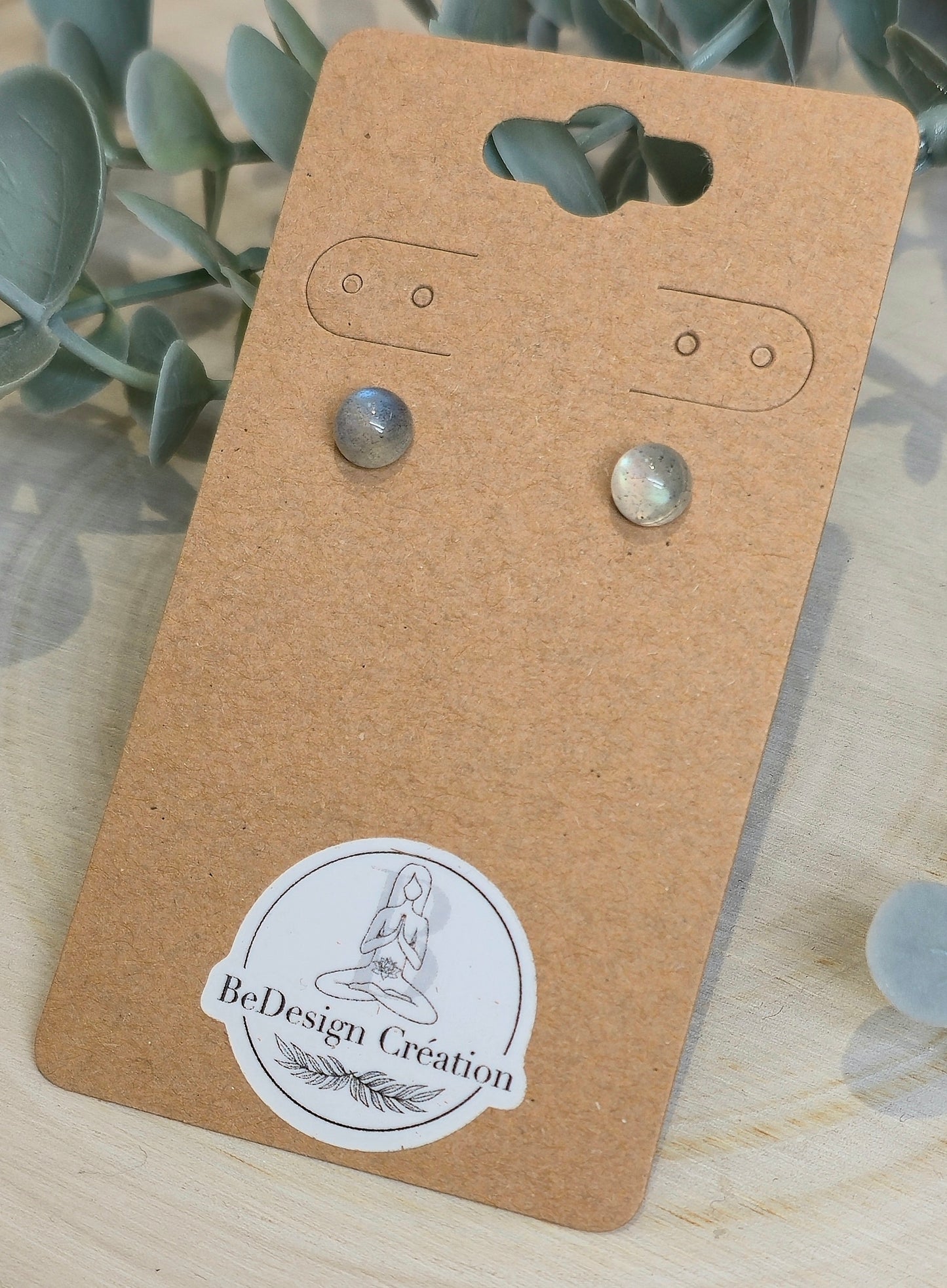 Boucles d’oreilles Labradorite