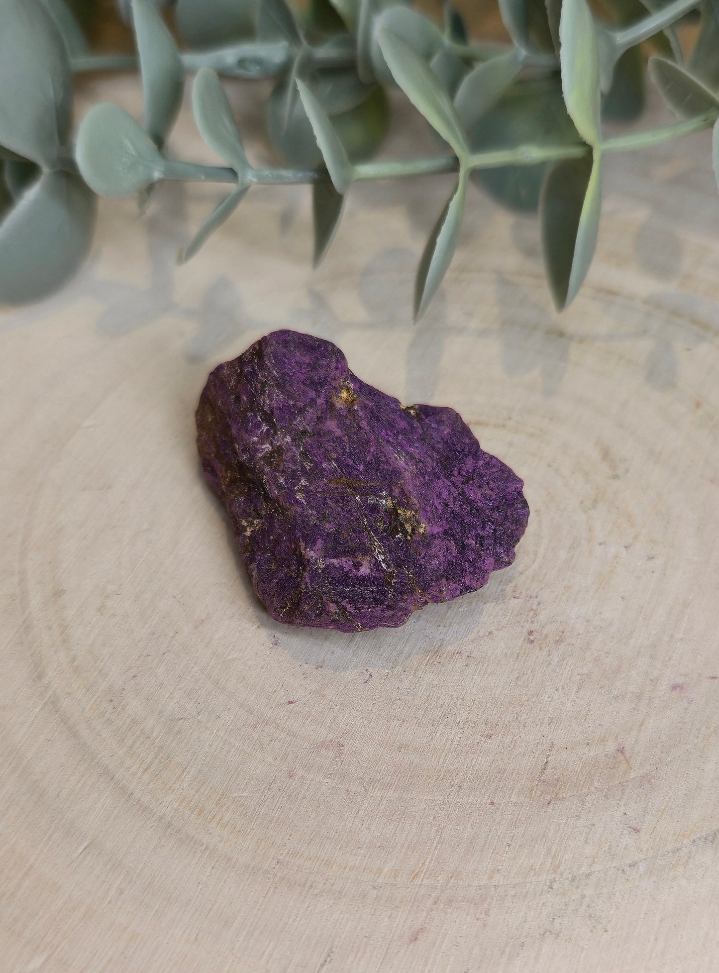 Purpurite brute du Brésil