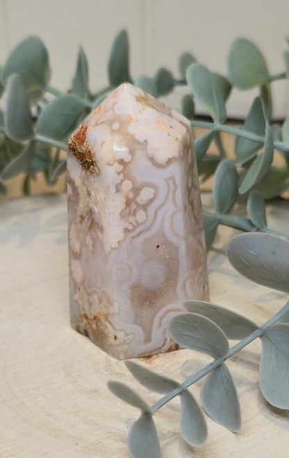 Pointe en Agate fleur de Madagascar