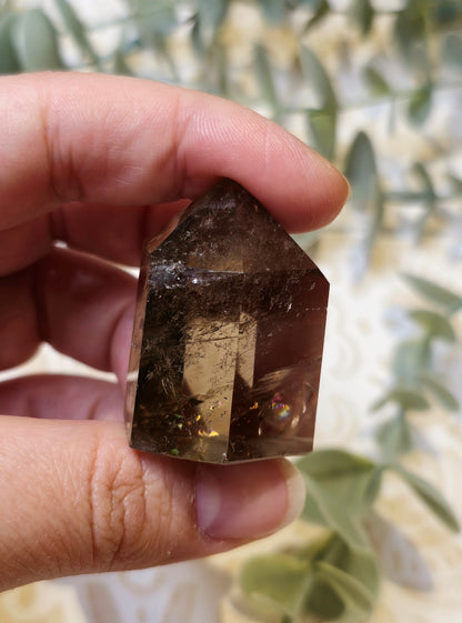 Pointe en Quartz Fumé