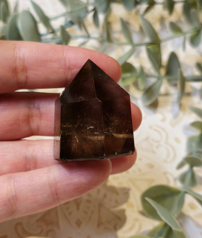 Pointe en Quartz Fumé