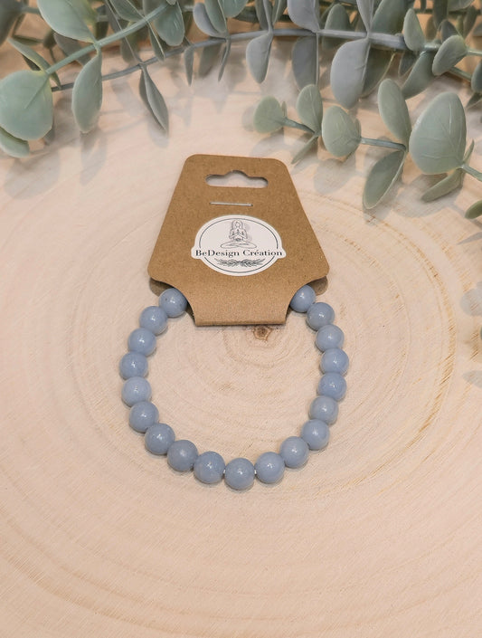 Bracelet Angélite 8mm