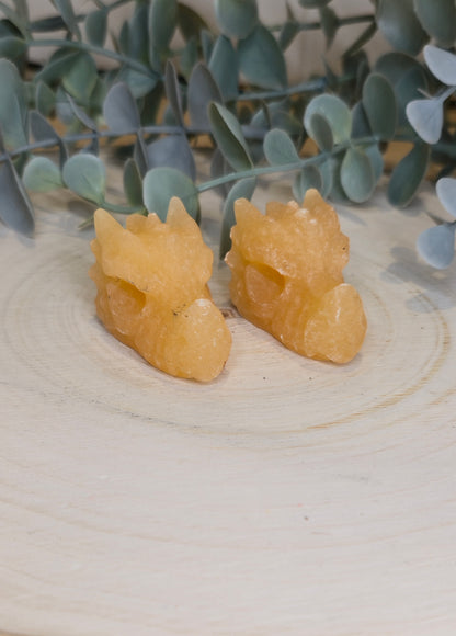 Dragon Calcite orange