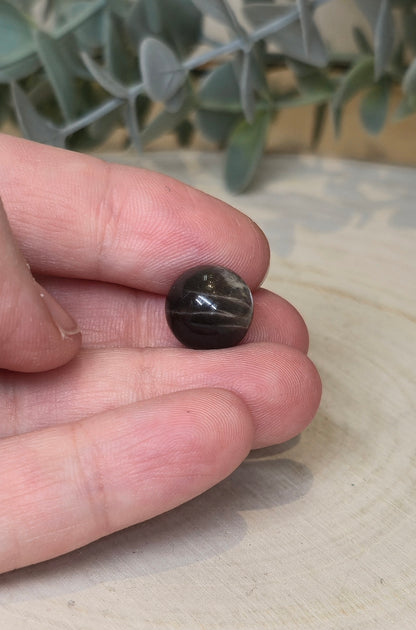 Sphère Pierre de lune noire