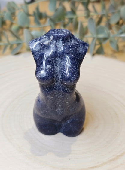 Femme Aventurine bleu